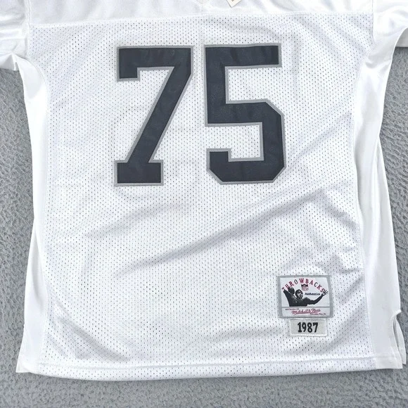 Vintage Los Angeles Raiders Jersey Mens 2XL NFL Football Throwback 1987 80s